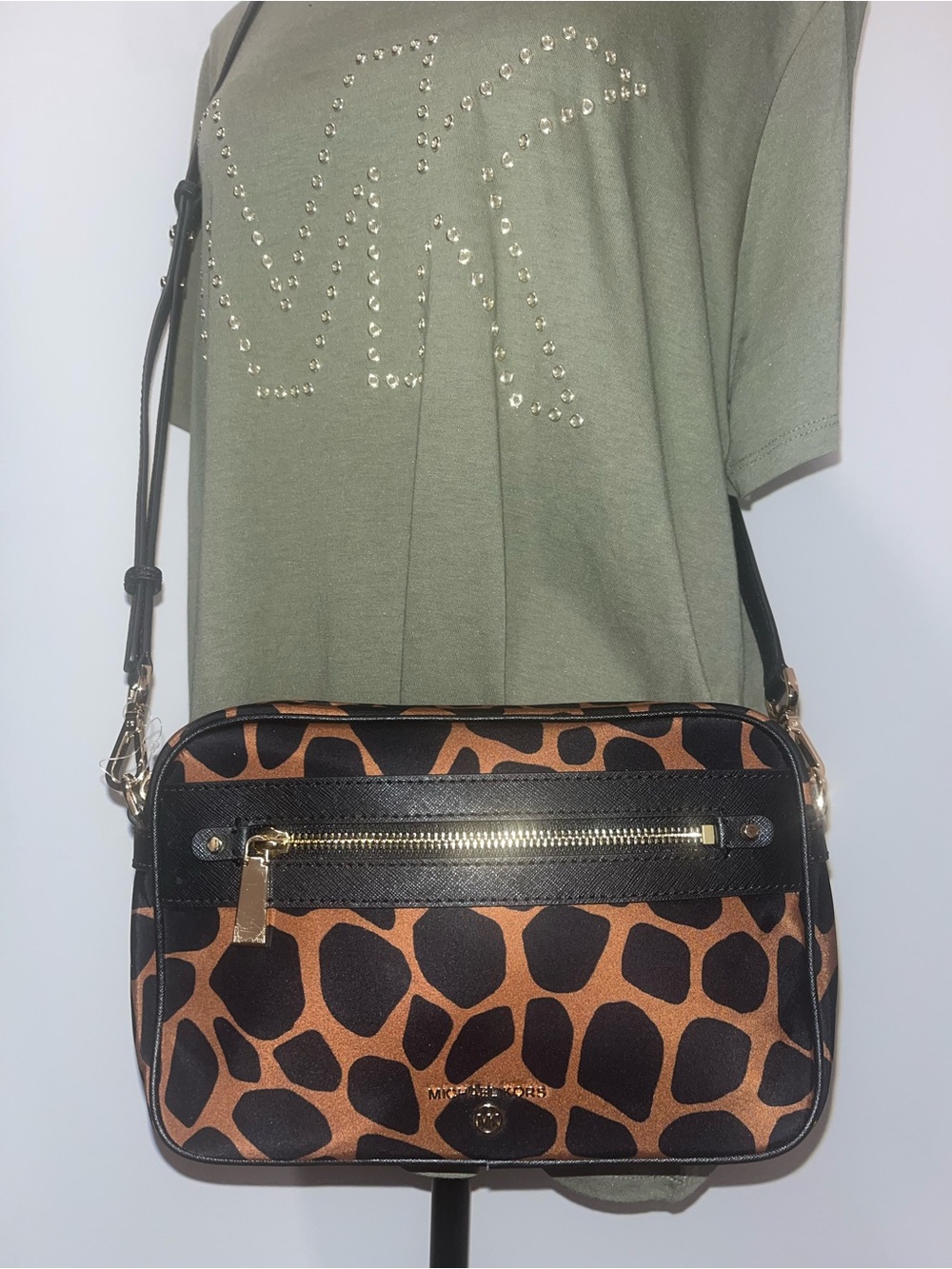Michael Kors Giraffe Jet Set Crossbody
